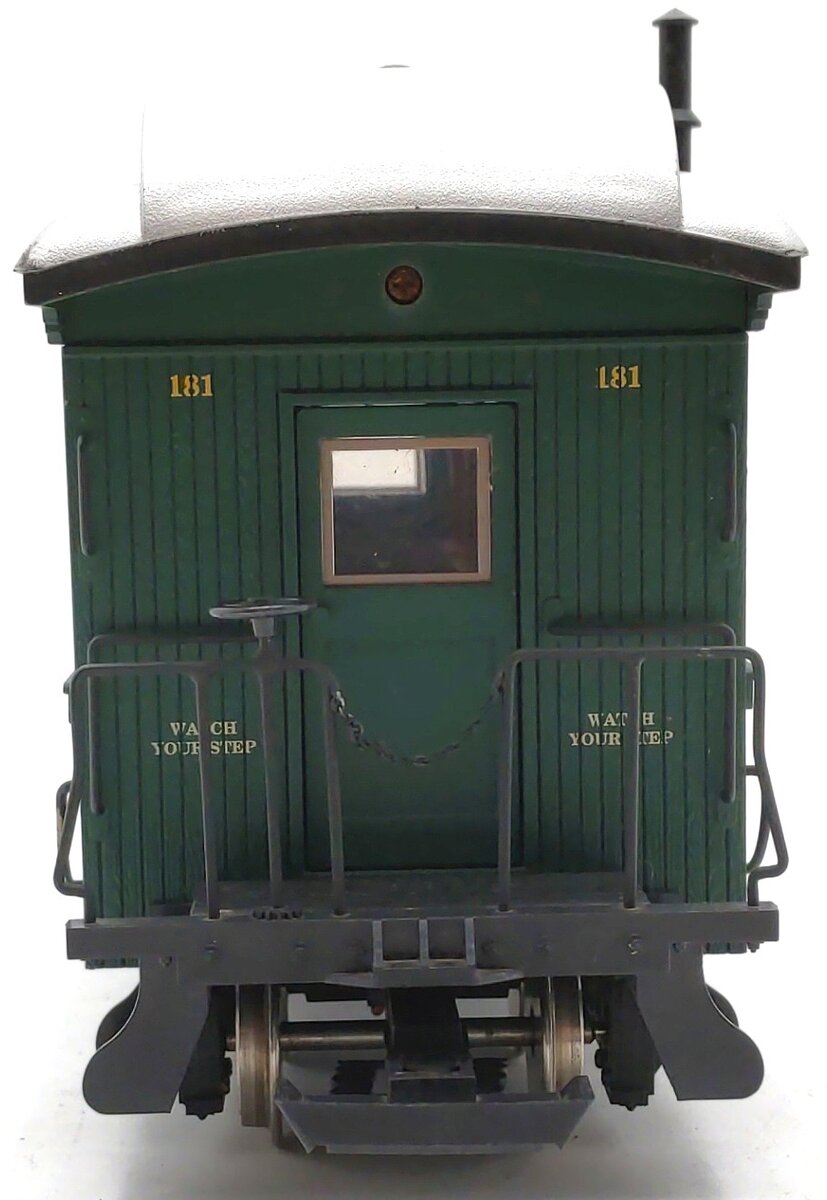USA Trains 30500 G Scale C&S Overton Observation Car #181 (Metal Wheels) VG