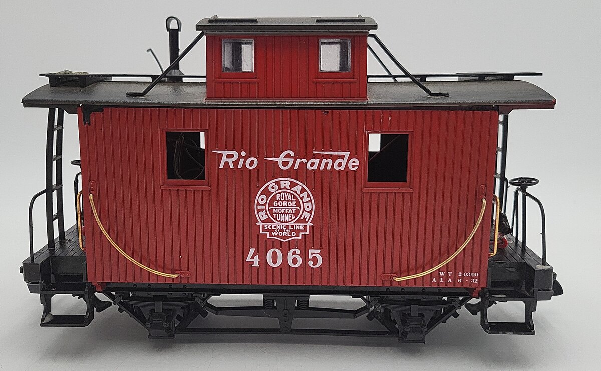 LGB 4065 G Scale Rio Grande Cupola Caboose #4065 VG/Box