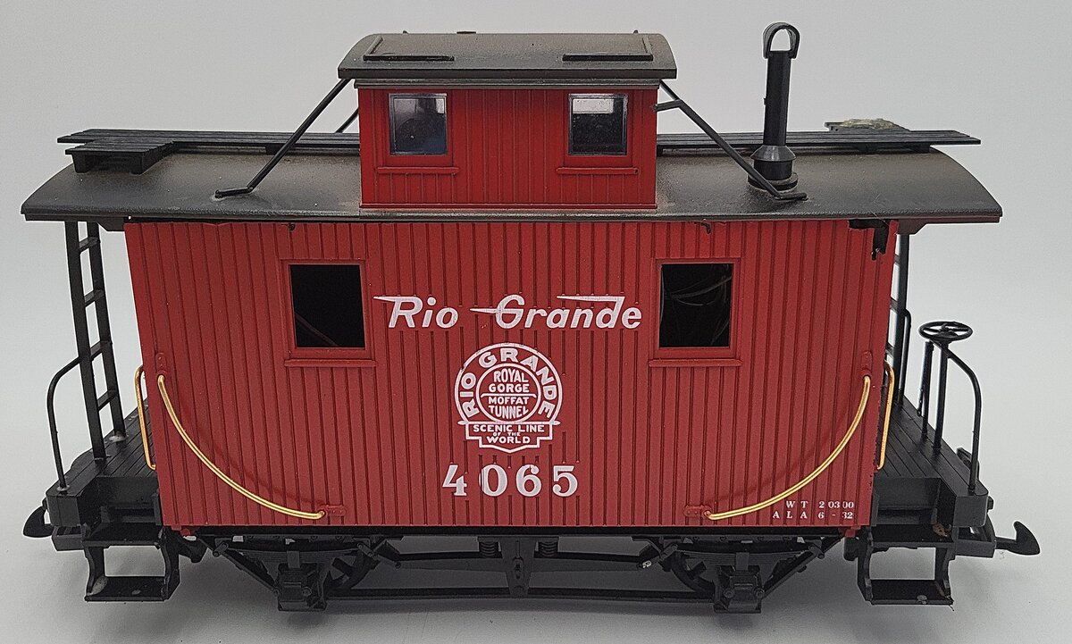 LGB 4065 G Scale Rio Grande Cupola Caboose #4065 VG/Box