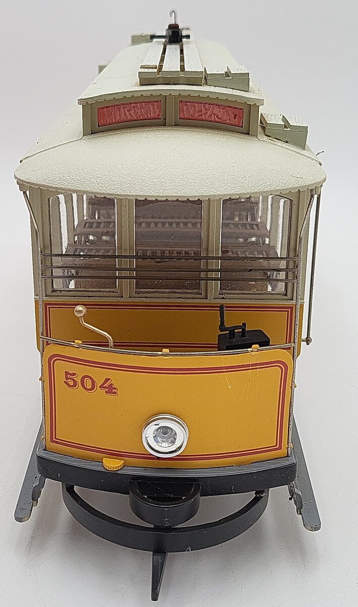 Bachmann 93938 G Scale United Traction Co Motorized Open Street Car VG/Box