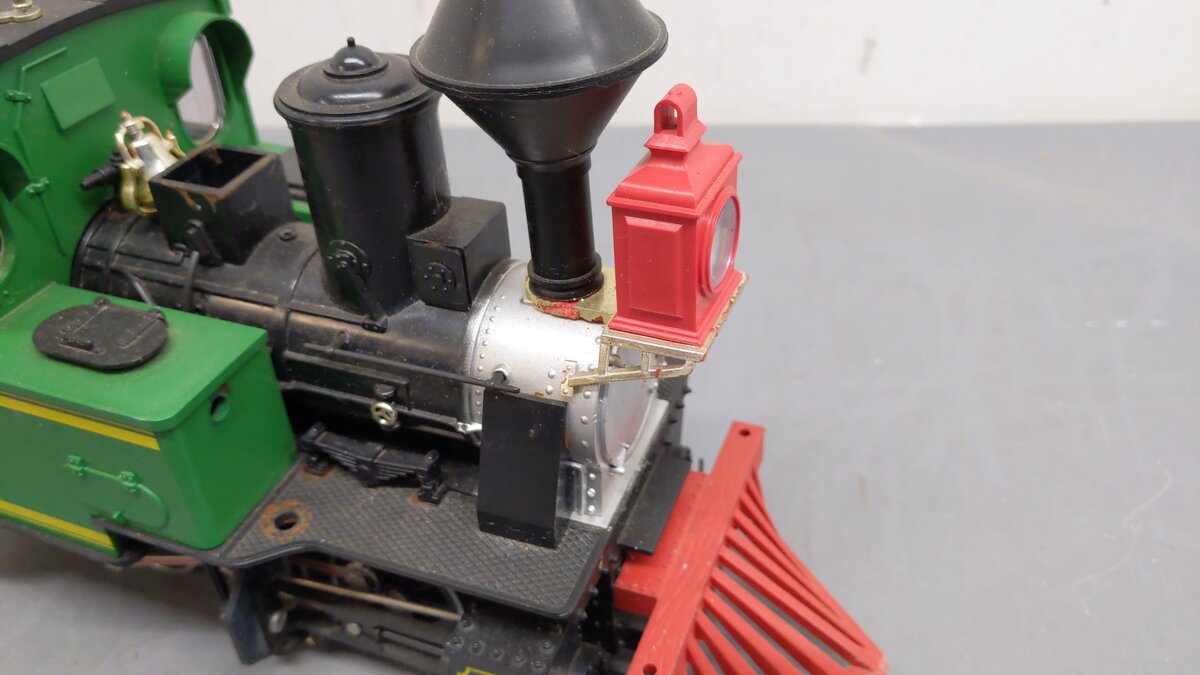 LGB 2017D G Gauge Green 0-4-0 Steam Locomotive with Motorized Tender VG/Box