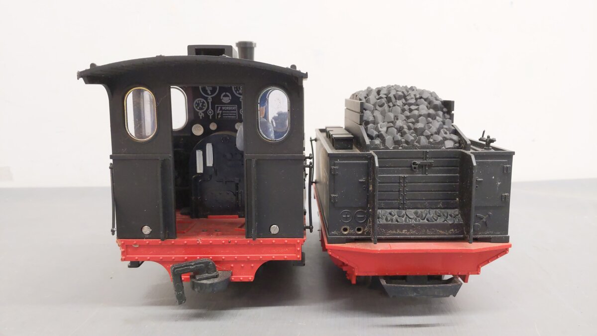 LGB 2015D G Gauge Insterburg Steam Locomotive & Tender #992015 VG/Box