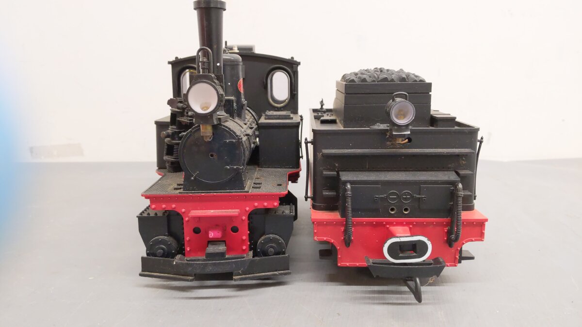 LGB 2015D G Gauge Insterburg Steam Locomotive & Tender #992015 VG/Box