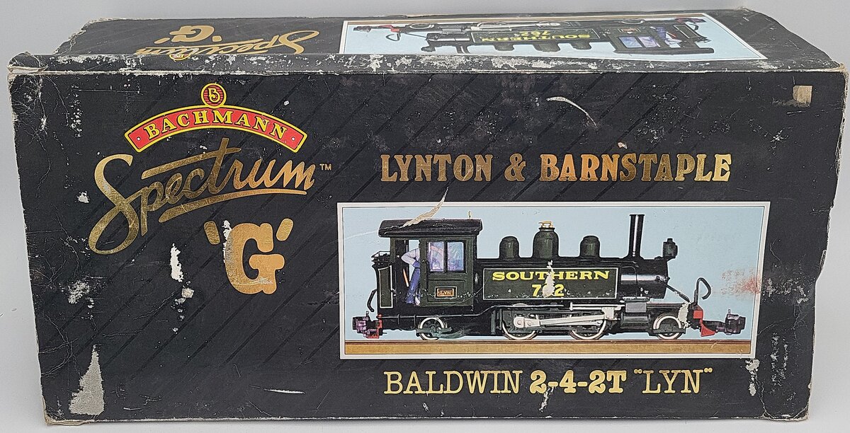 Bachmann 762 G Southern Baldwin Steam Locomotive #762 VG/Box