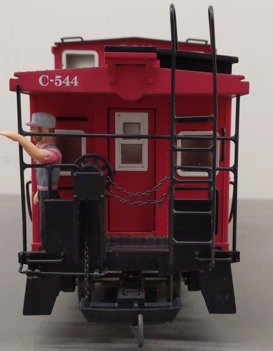 USA Trains R12107 G New Haven Extended Vision Caboose #C-543 (Metal Wheels) VG/Box