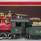 LGB 2018D G Scale DSP&PRR 2-6-0 Mogul Steam Locomotive & Tender #18 VG/Box