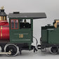 LGB 2018D G Scale DSP&PRR 2-6-0 Mogul Steam Locomotive & Tender #18 VG/Box