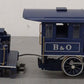 Bachmann 1332 G B&O Royal Blue Line 4-6-0 Steam Locomotive and Tender #1332 VG