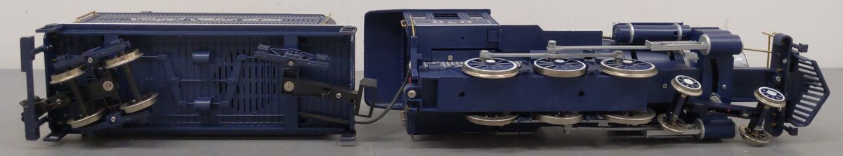 Bachmann 1332 G B&O Royal Blue Line 4-6-0 Steam Locomotive and Tender #1332 VG