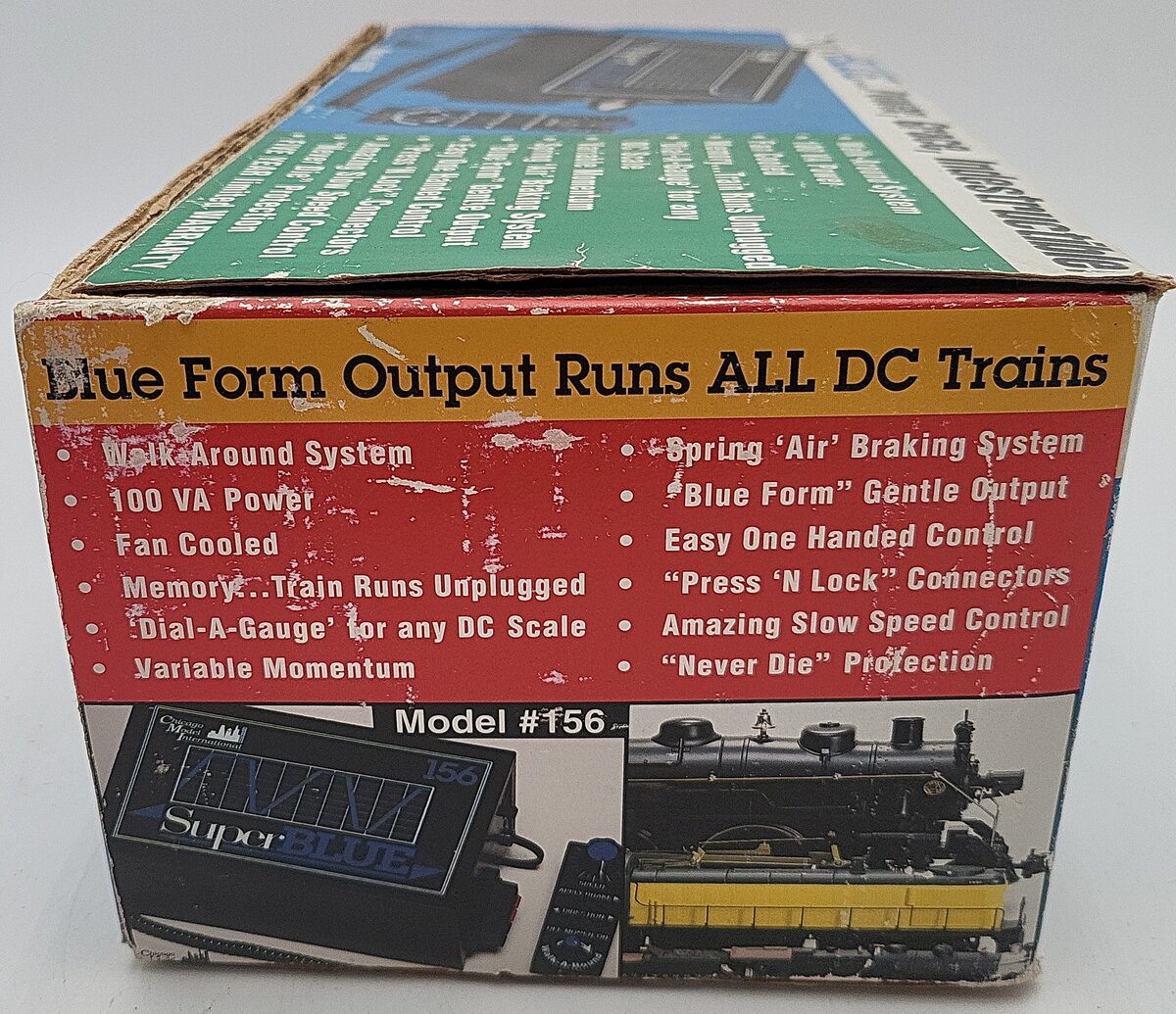 CMI 156 Super Blue Transformer w/ Walkaround Controller EX/Box