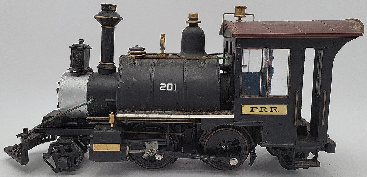 Aristo-Craft 21001 G Scale Pennsylvania Railroad Rogers 2-4-2 Steam Locomotive/Box