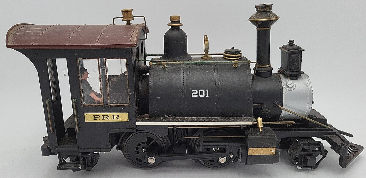 Aristo-Craft 21001 G Scale Pennsylvania Railroad Rogers 2-4-2 Steam Locomotive/Box