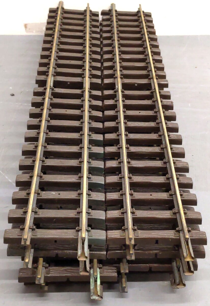 LGB 1000 G Scale 12 Inch Straight Track Sections (8) VG