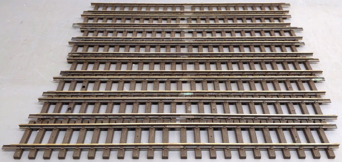 LGB 1000 G Scale 12 Inch Straight Track Sections (8) VG