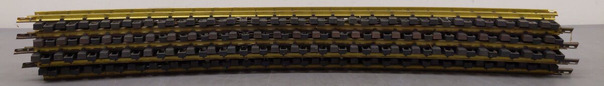 USA Trains R81700 G 10' Diameter Curved Track- Solid Brass Rail (8) EX