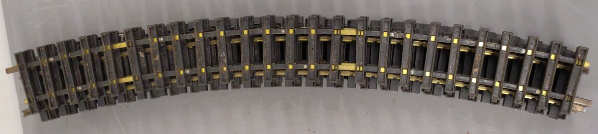 USA Trains R81700 G 10' Diameter Curved Track- Solid Brass Rail (8) EX