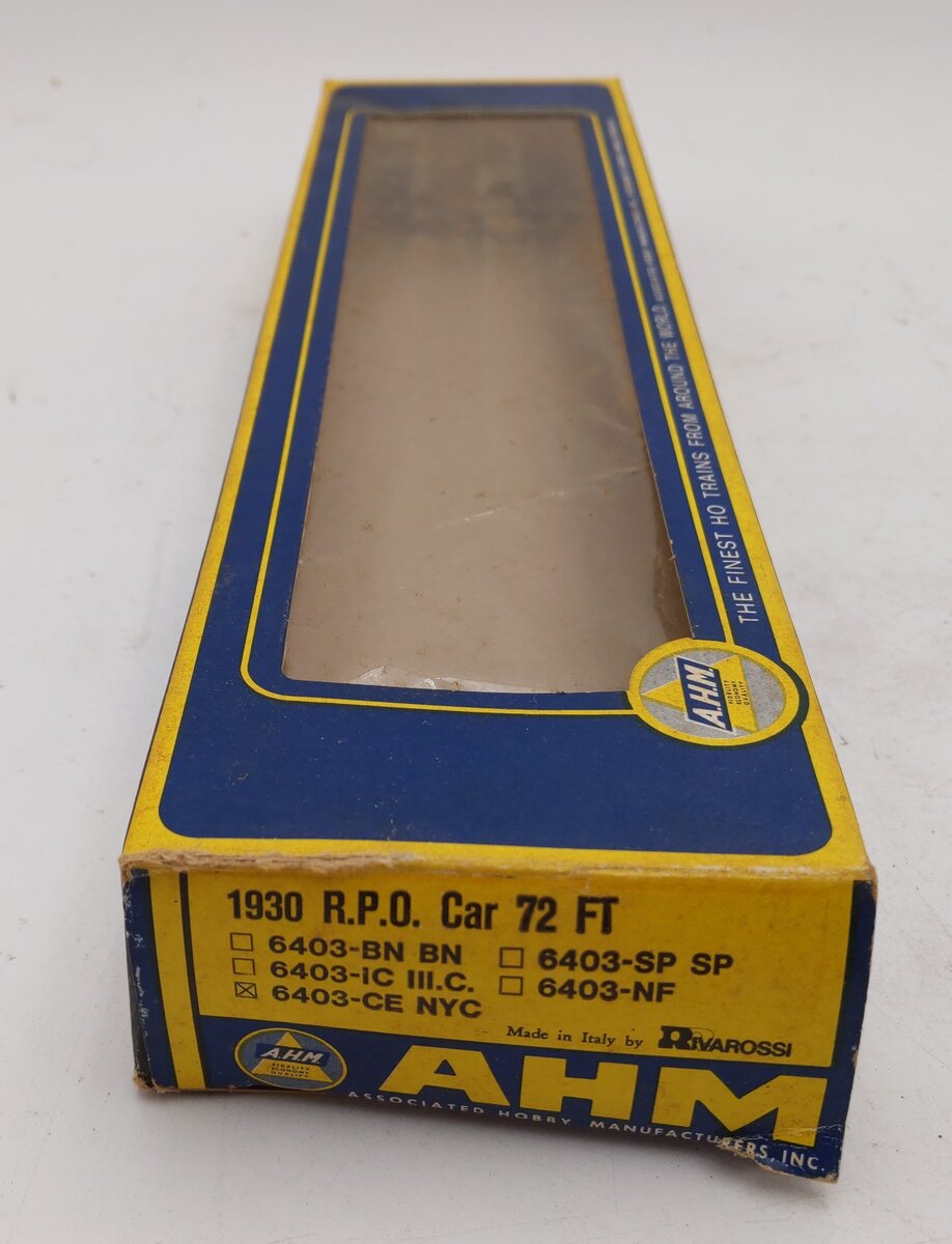 AHM HO 6403-CE New York Central USPS Coach Car #5014 LN/Box