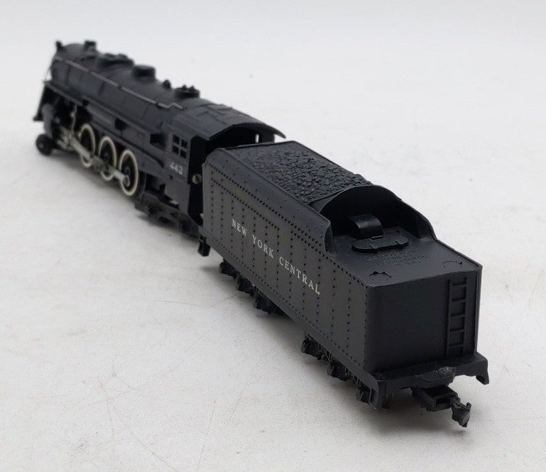 American Flyer 443 HO Scale New York Central J3a Hudson 4-6-4 W/ 12 Wheel Tender VG