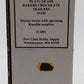 Portlines Hobbies 1440 S Scale NCCX Flatcar w/ Baker's Chocolate Trailers EX/Box
