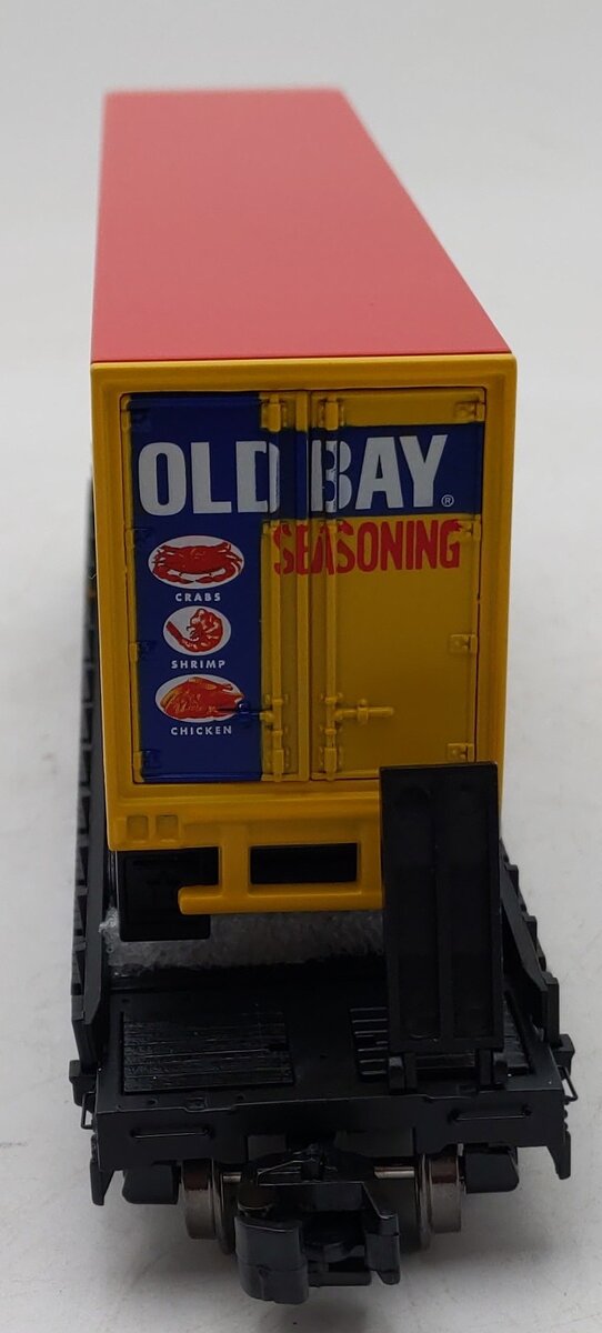 MTH 35-76036 S Baltimore & Ohio Flat Car with 45' Trailer #2017 LN/Box