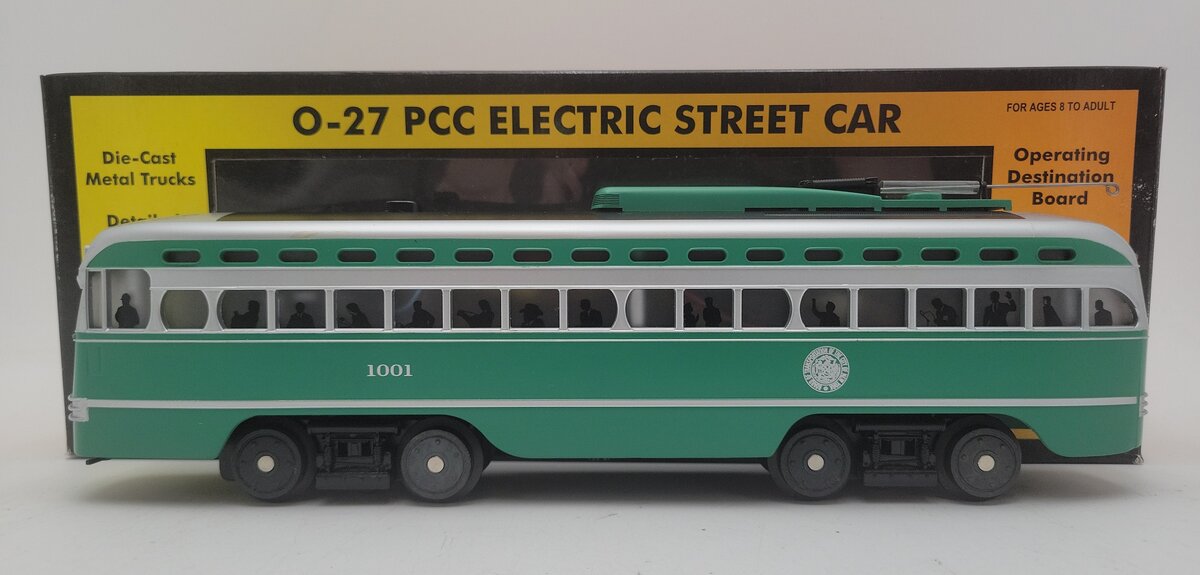 MTH 30-2544-1 PCC Electric Street Car With Proto-Sound 2.0 (Brooklyn) #1001 LN/Box