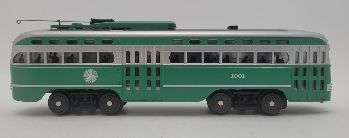 MTH 30-2544-1 PCC Electric Street Car With Proto-Sound 2.0 (Brooklyn) #1001 LN/Box
