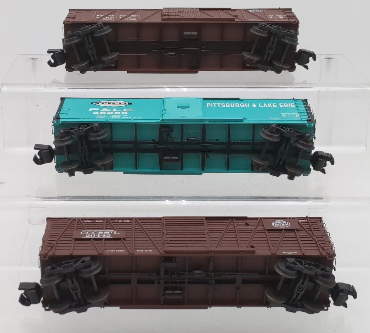 S-Helper 00350 S Gauge New York Central Freight Car Set (Set Of 3) EX/Box