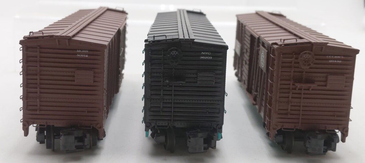 S-Helper 00350 S Gauge New York Central Freight Car Set (Set Of 3) EX/Box