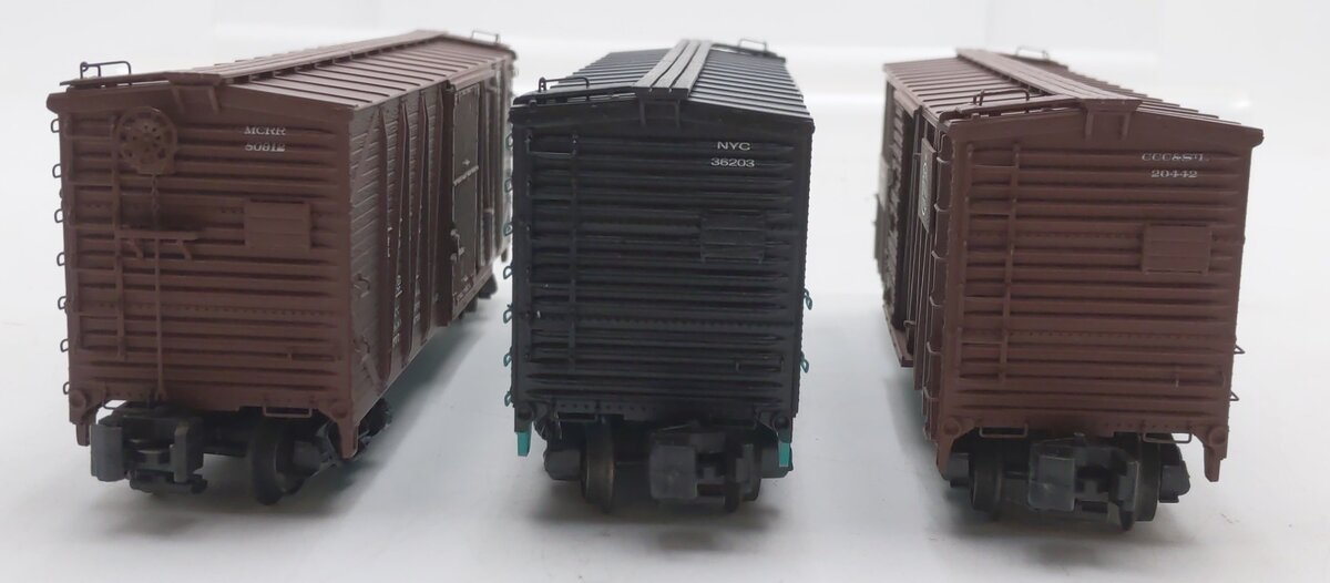 S-Helper 00350 S Gauge New York Central Freight Car Set (Set Of 3) EX/Box
