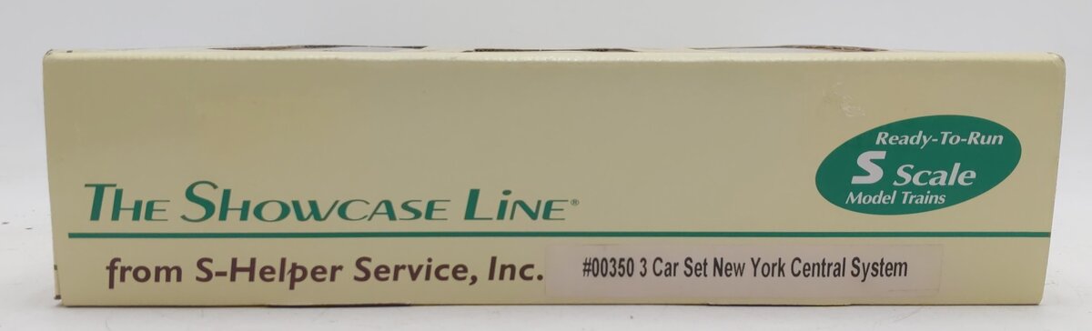 S-Helper 00350 S Gauge New York Central Freight Car Set (Set Of 3) EX/Box