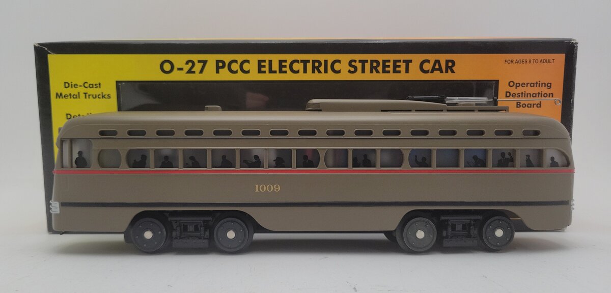 MTH 30-2570-1 Brooklyn PCC Electric Street Car w/Proto-Sound 2.0 #1009 LN/Box