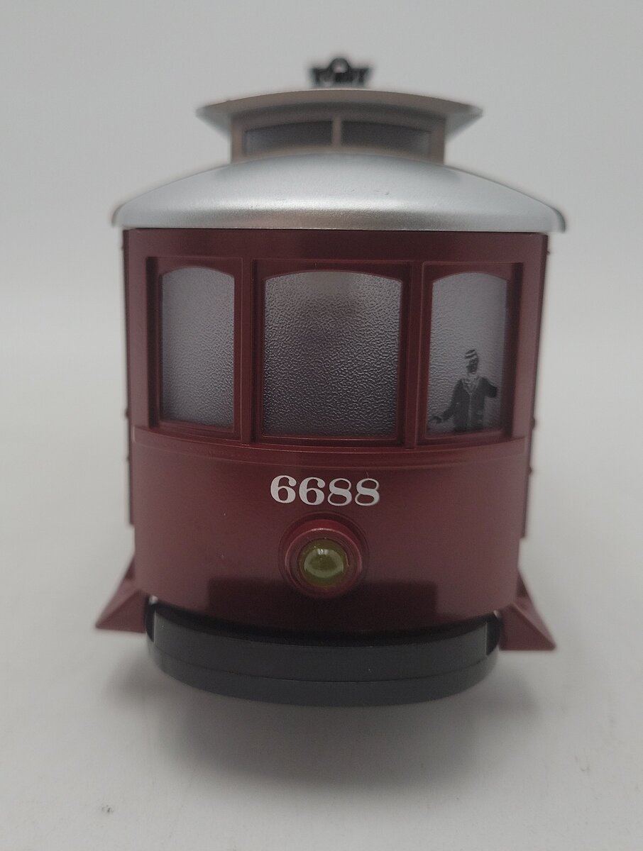 MTH 30-2596 O Gauge New York Transit Authority Bump-n-Go Trolley #6688 LN/Box