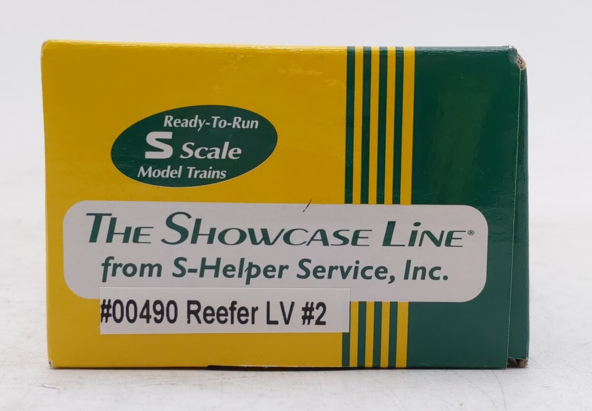 S-Helper 00490 "S" Scale Lehigh Valley Reefer #36091 LN/Box