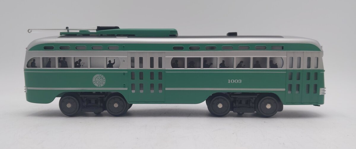 MTH 30-5135-1 O Gauge Brooklyn PCC Electric Street Car #1003 w/ PS3