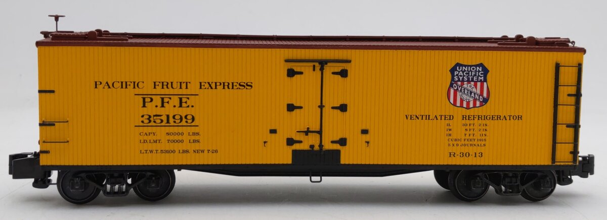 S-Helper 00498 S Gauge Pacific Fruit Express Reefer Car #35199 LN/Box