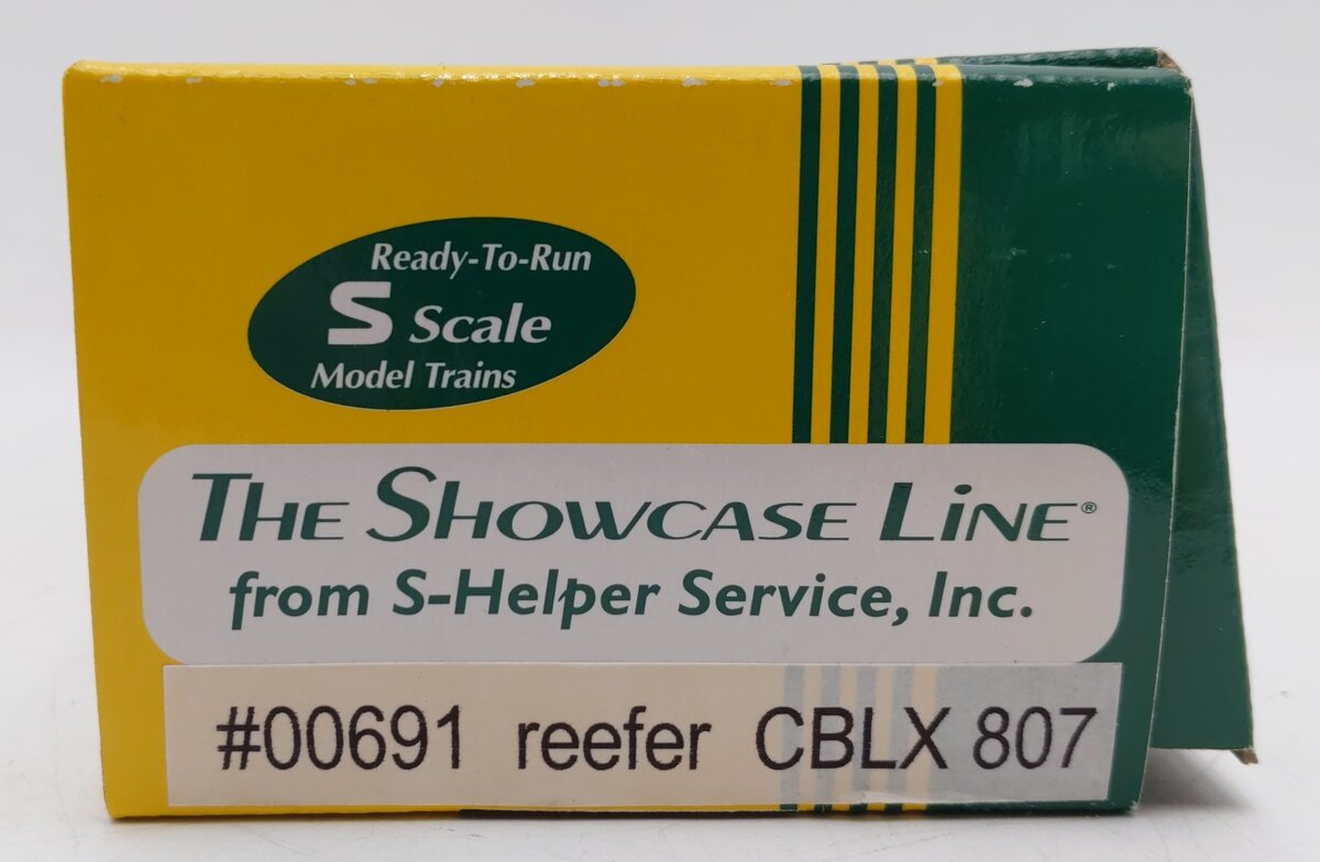 S-Helper Service 00691 Carling Canada Black Label Beer CBLX Reefer #807 LN/Box