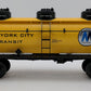 MTH 30-73108 O Gauge MTA 3-Dome Tank Car LN/Box