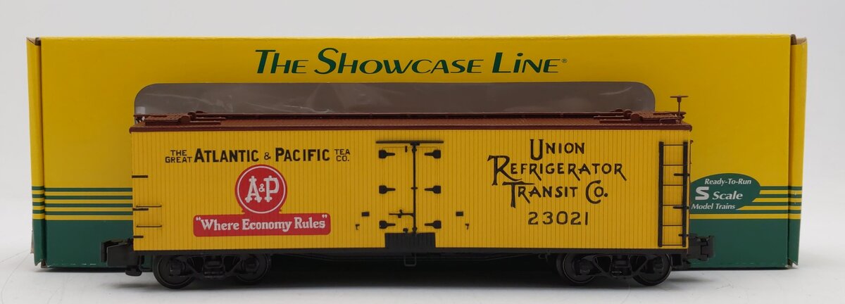 S-Helper 00502 S Scale Atlantic & Pacific Union Reefer Car #23021 LN/Box
