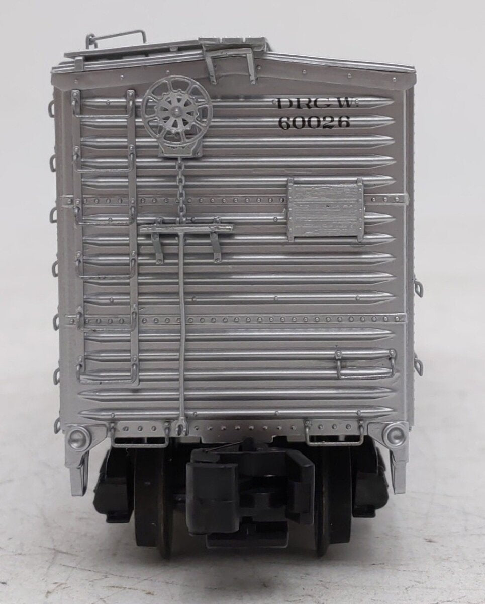 S-Helper 00707 S Scale D&RGW 'Cookie Box' Boxcar #60026 LN/Box