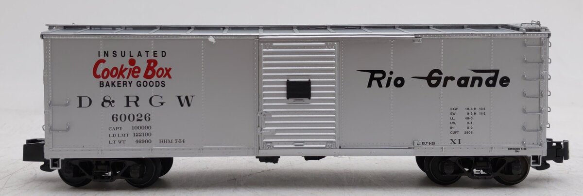 S-Helper 00707 S Scale D&RGW 'Cookie Box' Boxcar #60026 LN/Box