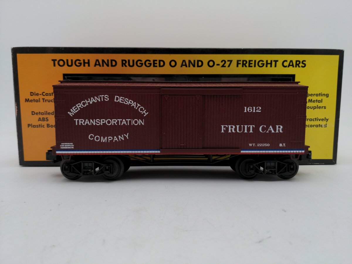 MTH 30-74710 O Gauge Merchants Dispatch Boxcar/19th Century LN/Box