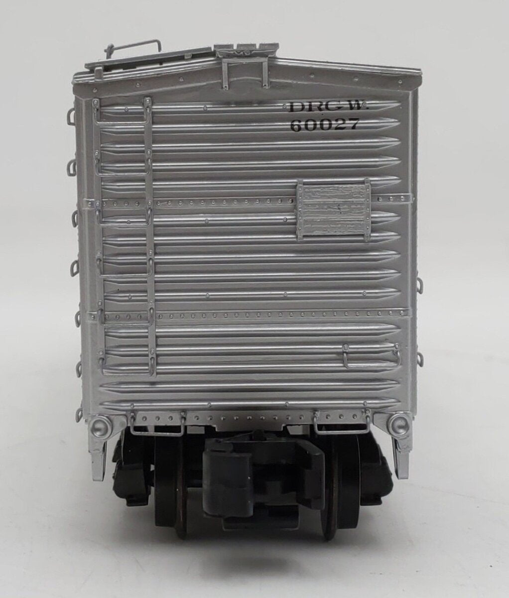 S-Helper 00708 S Guage D&RGW "Cookie Box" Insulated Boxcar #60027 LN/Box