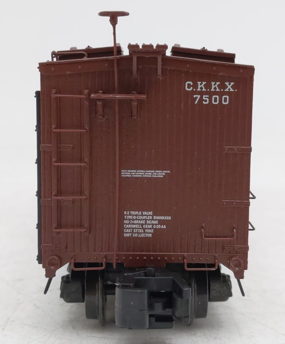 S-Helper 01272 S Gauge Columbia Soups C.K.K.X  Refrigerated Boxcar #7500 LN/Box
