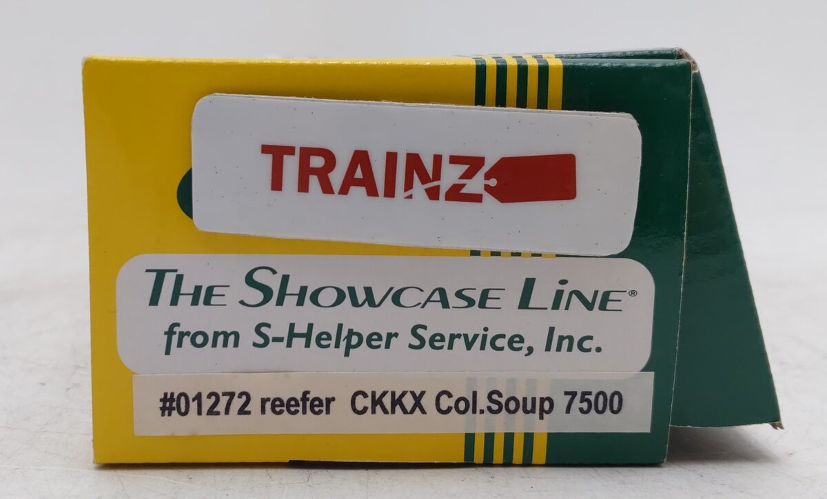 S-Helper 01272 S Gauge Columbia Soups C.K.K.X  Refrigerated Boxcar #7500 LN/Box