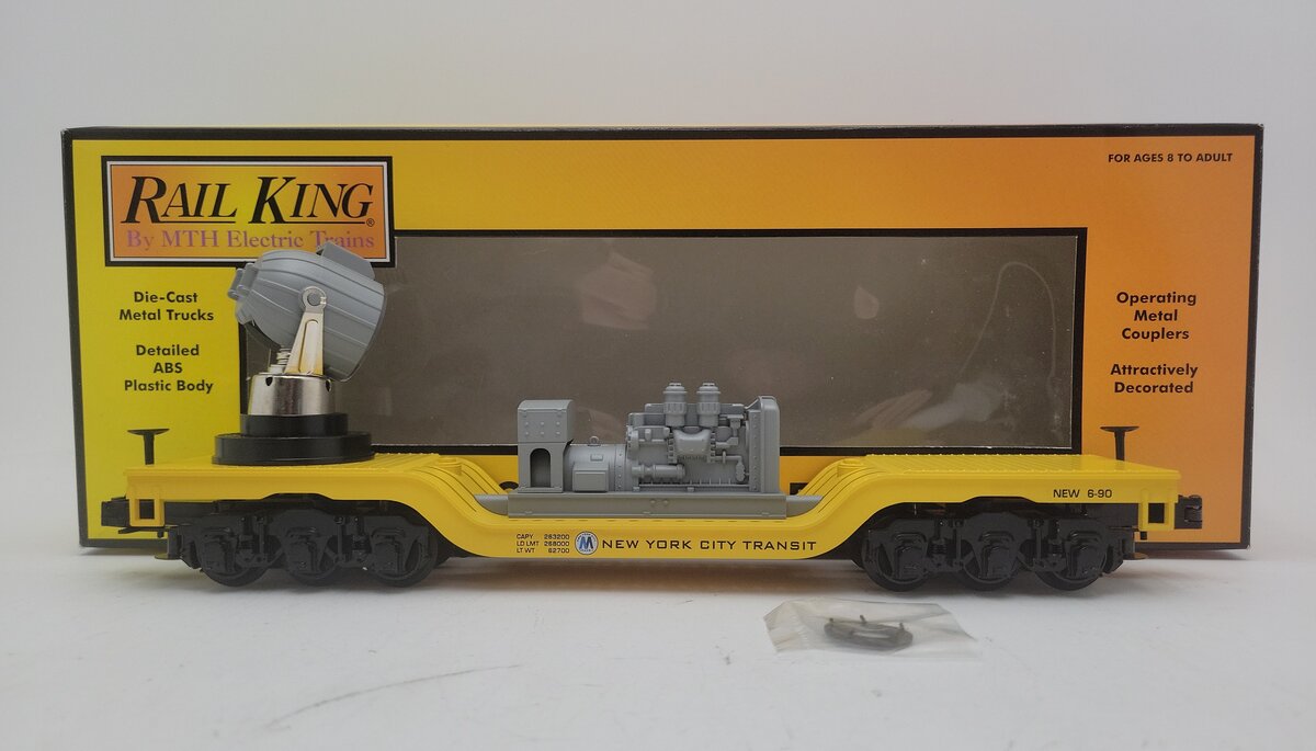 MTH 30-2273A O Metropolitan Transportation Authority Operating Searchlight Car EX/Box