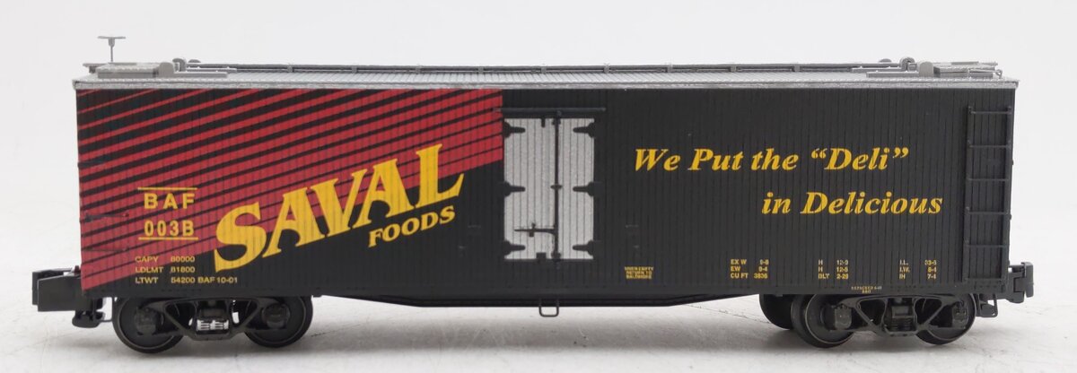S-Helper Service 00720 S Gauge Saval BAF Reefer #003B LN/Box