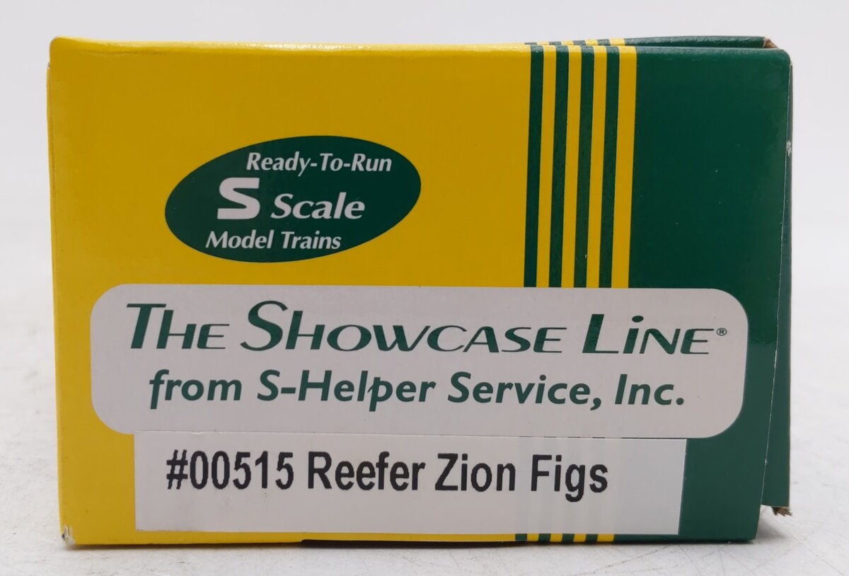 S-Helper 00515 S Gauge Zion Figs Reefer #2930 LN/Box