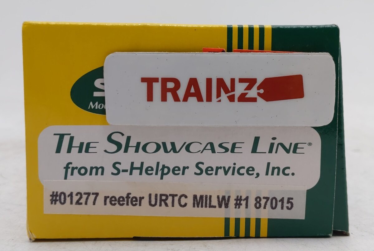 S-Helper 01277 S Gauge Milwaukee Road URTC 40' Wooden Billboard Reefer LN/Box