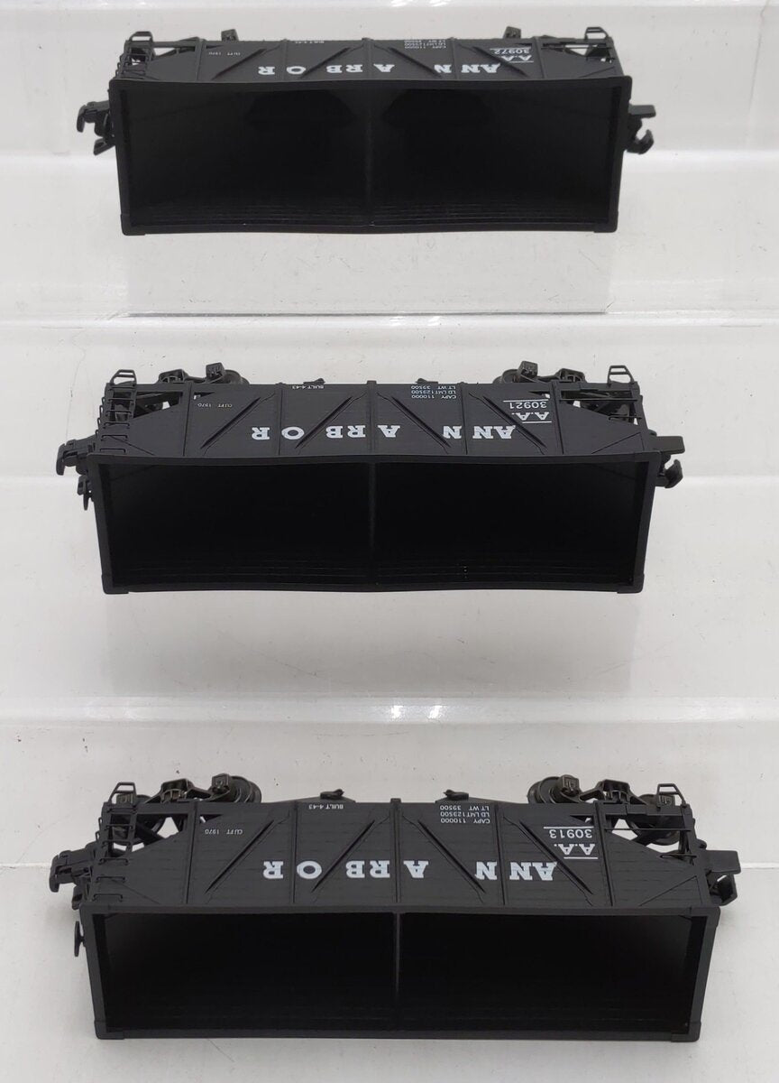 S-Helper Service 00760 S Gauge Ann Arbor 2-Bay Hopper Set (Set Of 3) LN/Box