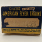 American Flyer 956 Vintage S Gauge Monon Flatcar with Two Piggyback Vans EX/Box